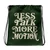 Less Talk More Motion Drawstring bag