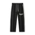 Less Talk Side-Stripe Straight-Leg Pants #sPKX