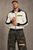 Super Cream Contrast Trim Jacket #UpNY