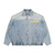 Super Full-Zip Denim Jacket #fDTE