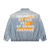 Super Full-Zip Denim Jacket #fDTE