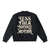 Less Talk Zip-Up Varsity Jacket #VXSI