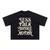 Less Talk Mineral Wash Boxy Waffle T-Shirt #THxV