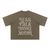 Less Talk Mineral Wash Boxy Waffle T-Shirt #THxV