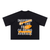 Super Mineral Wash Boxy Waffle T-Shirt #FUym