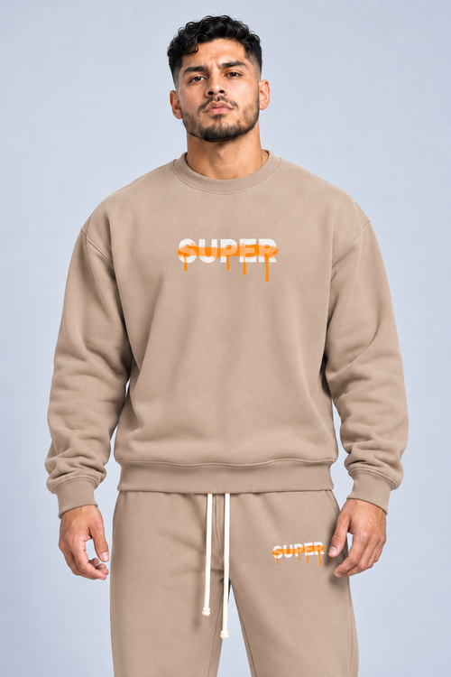 Super Fleeced Sweatshirt #kHFs