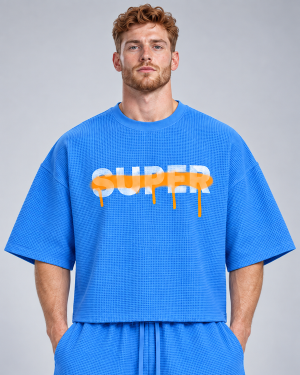 Super Waffle Boxy T-Shirt #HESS