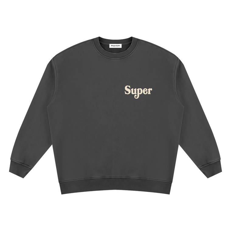 Less Talk Vintage Wash Fleece Sweatshirt #EQYQ