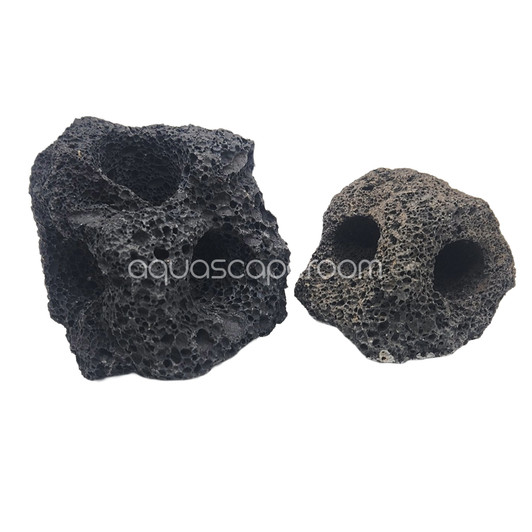 Nano Black Lava Stone Set (2 Piece)