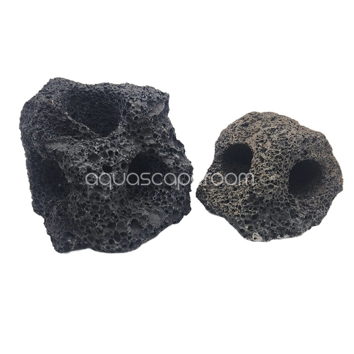 Nano Black Lava Stone Set (2 Piece)