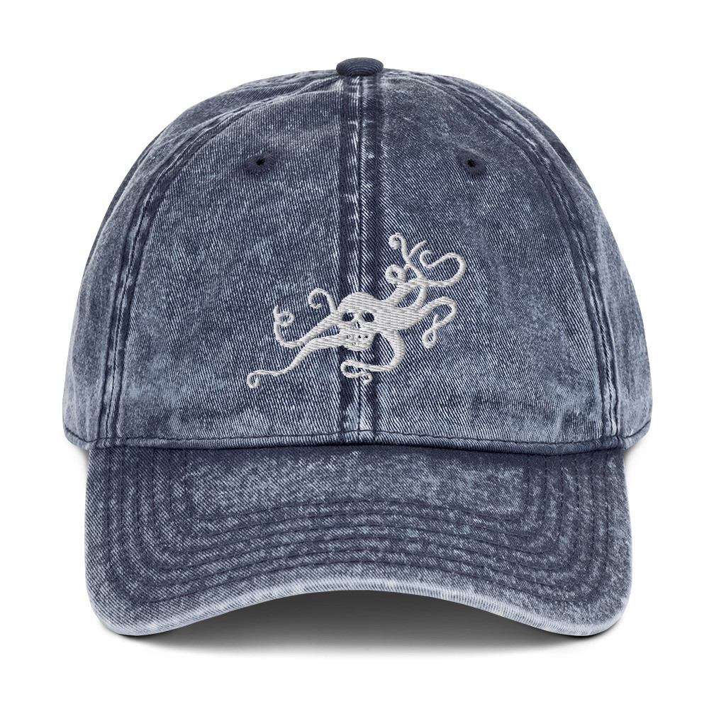 Vintage OctoSkull Hat - EarthQuaker Devices