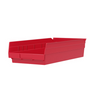 30158 17 7/8x8, 3/8x4 Red Shelf Bin 12/cs