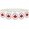 Made In Canada Labels 1 1/2' Round 1000 per roll