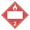 UN 2 . 1 Flammable Gasses Placard