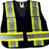 Universal Safety Vest Black 4 Pockets