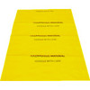 Hazardous Waste Bag Yellow 36" x 60" 6 mil  50/case