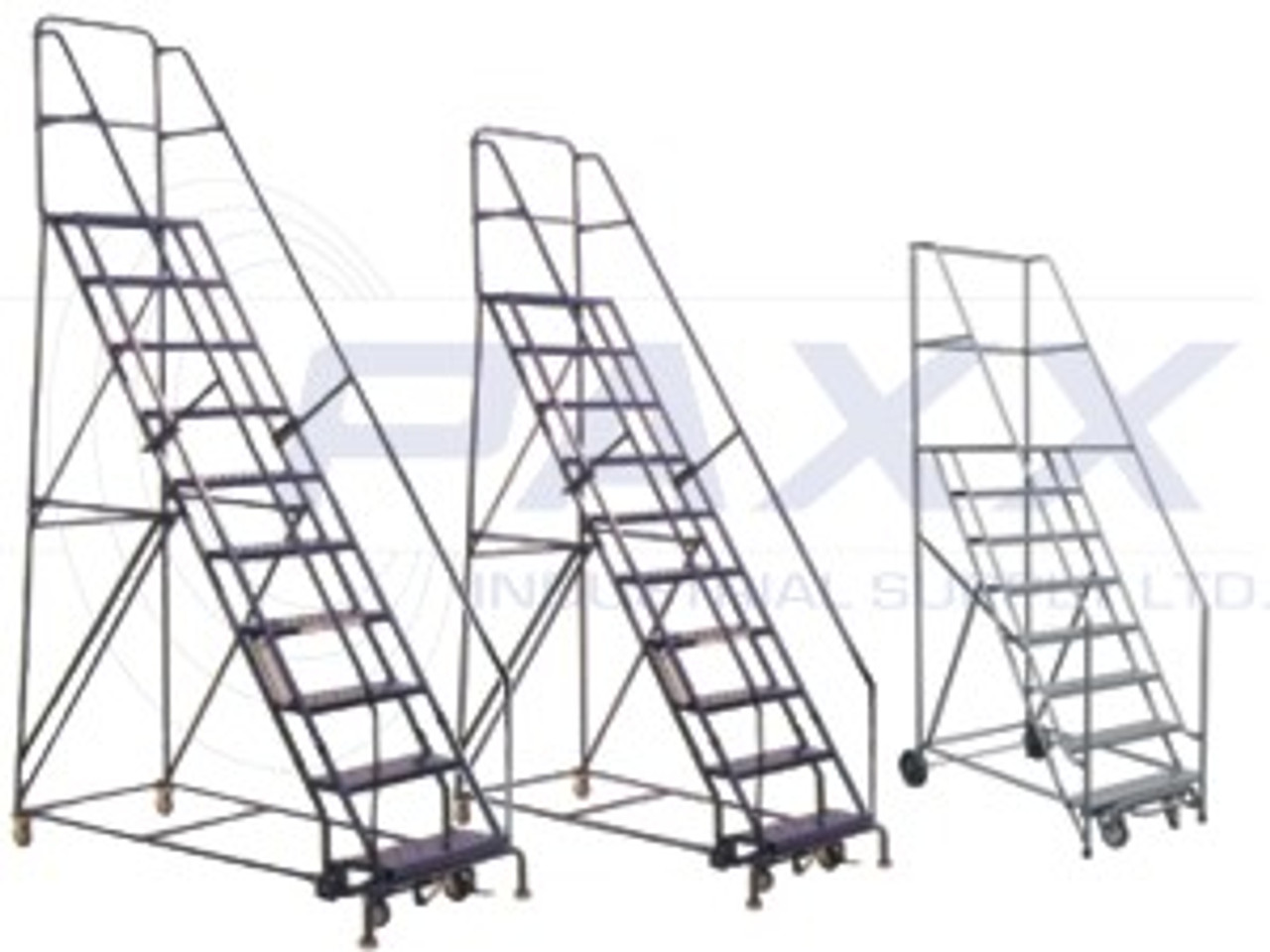 L14HRL Rolling Ladder Folding