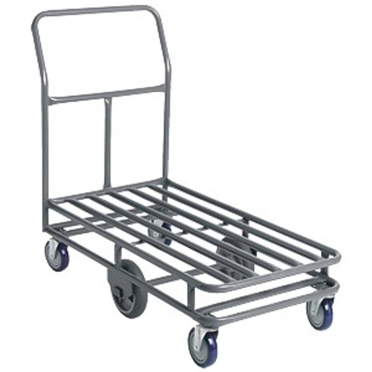 SM22-41 Stock Cart 22"x41" 1000lb cap 5" & 8" Casters