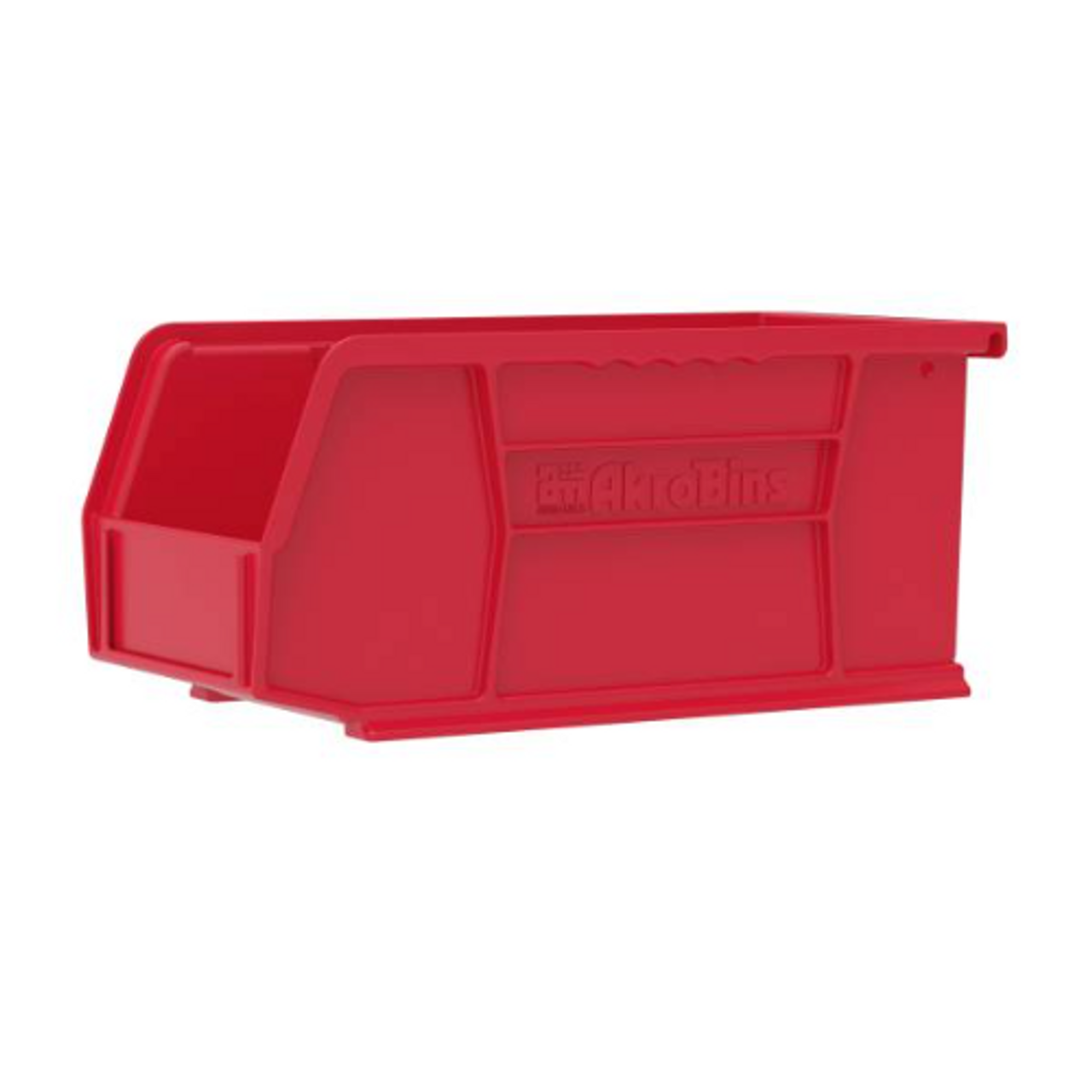 30230 10-7/8" x 5-1/2" x 5" Red Hanging and Stacking Bin