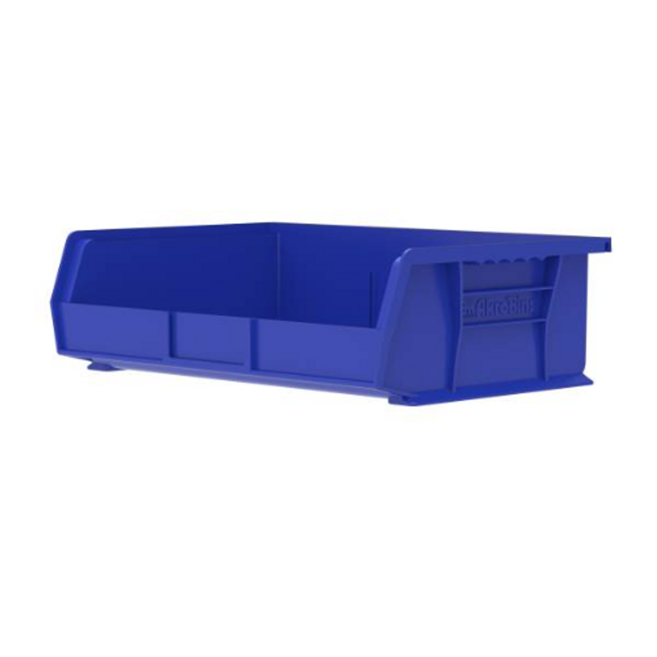 30255 10-7/8" x 16-1/2" x5" Blue Hanging and Stacking Bin