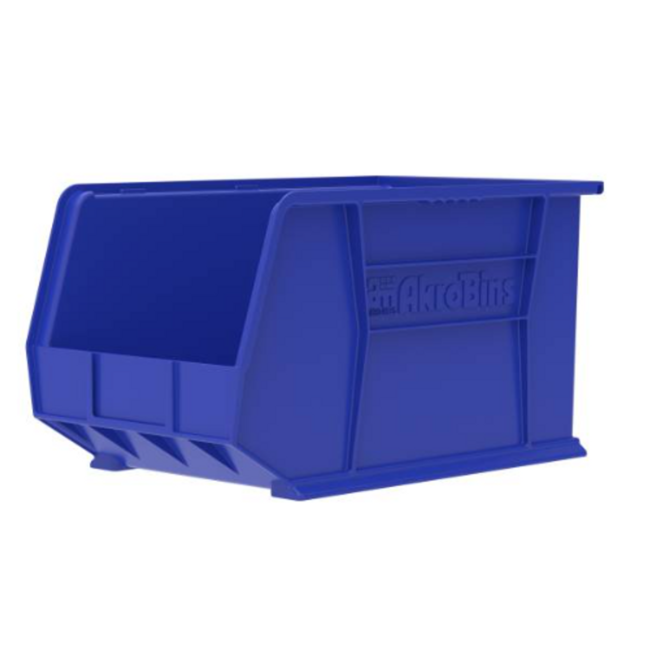 30260 18" x 11" x 10" Blue Hanging and Stacking Bin