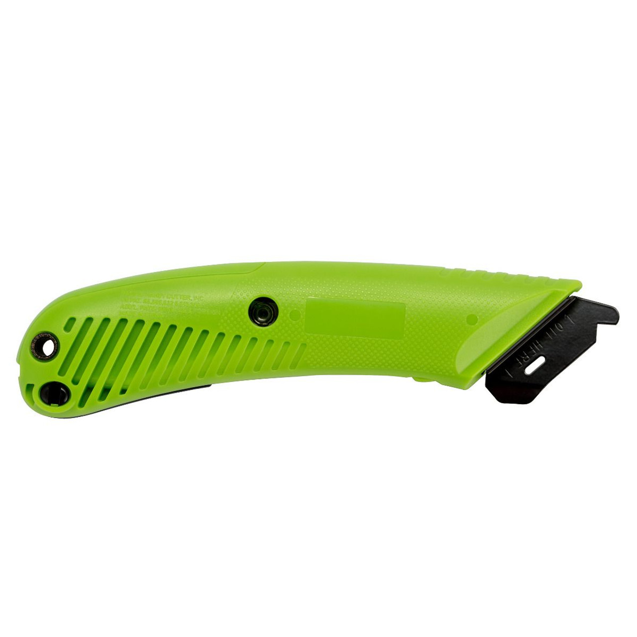 S5 Safety Cutter Green  w/ Film Cutter Right Handed 12/ pkg, 72/cs..
