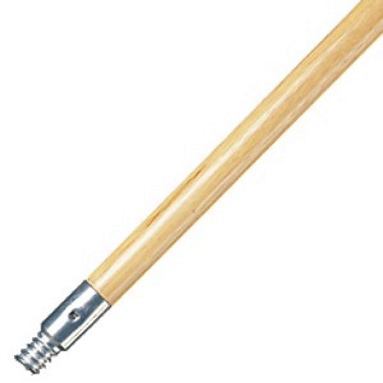 60"  Metal Tip Wooden Broom Handle