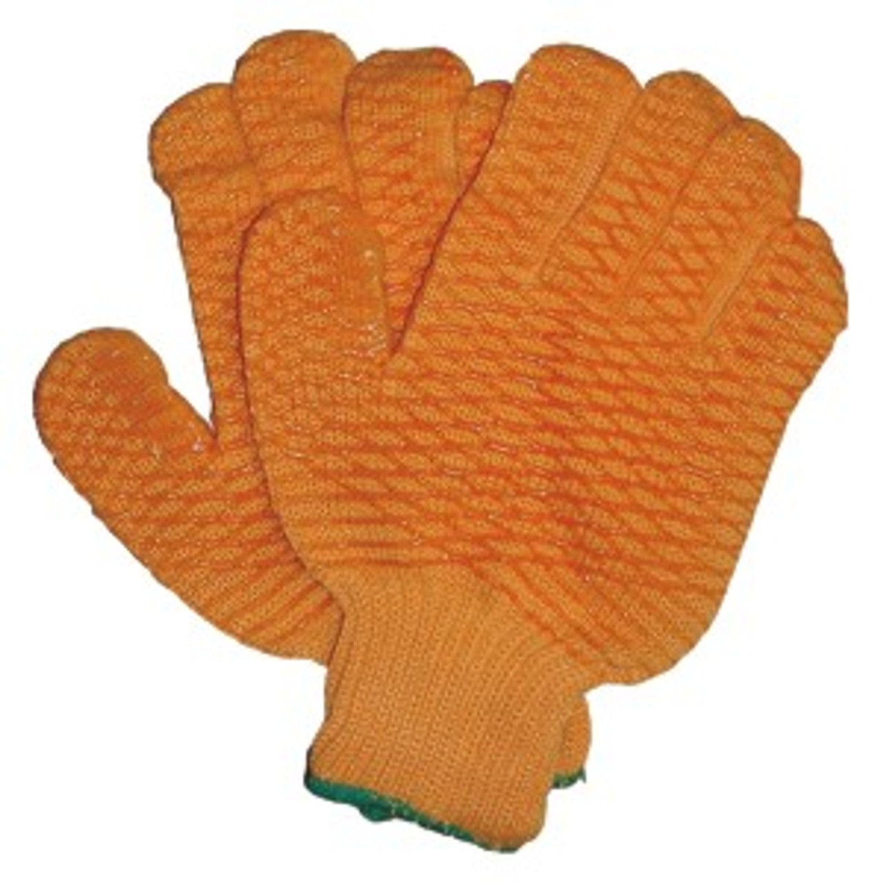 Fisherman Knit Glove Med PVC Web