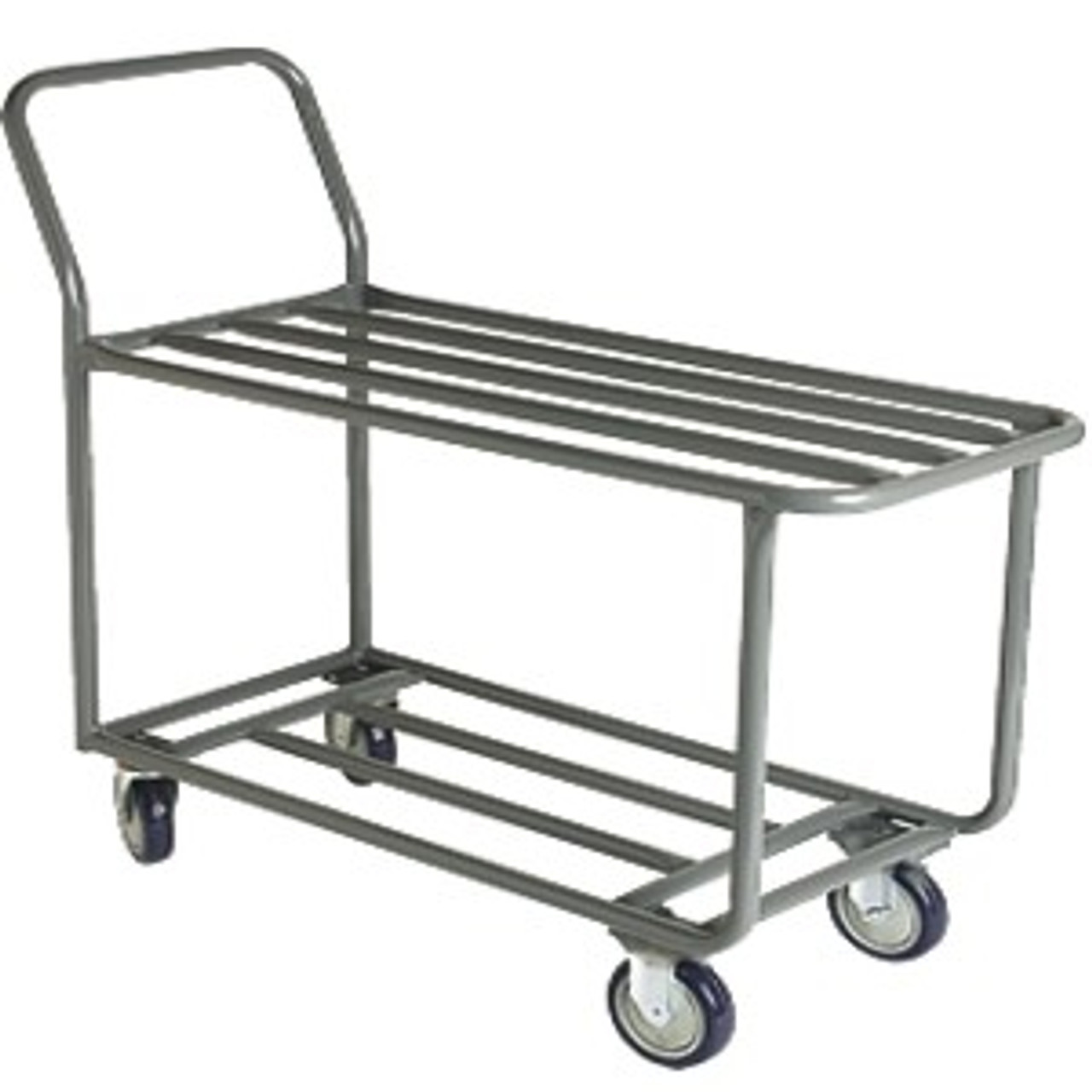 H5BE Extended Stock Cart 16"x45" 800lb cap 5" Caster