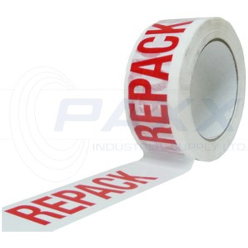 Repack Printed PP Tape 48mm x 100M 48 Rolls/Case