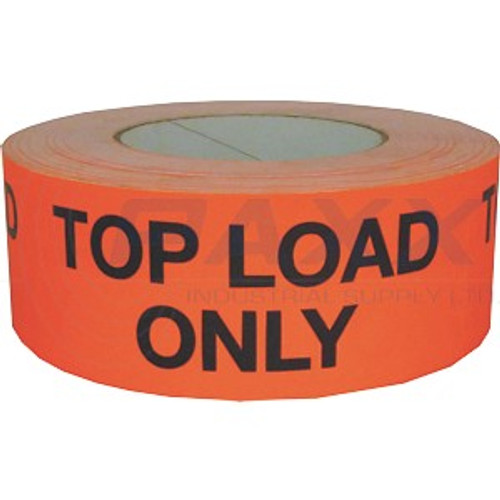 TOP LOAD ONLY  2" x 5" Label