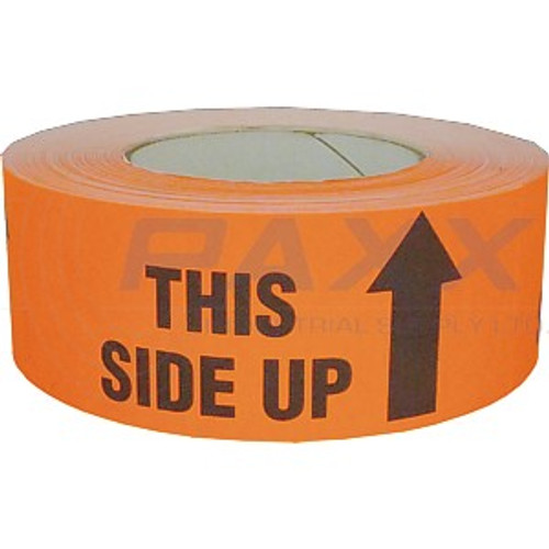 THIS SIDE UP with arrows  2" x 5 " Label