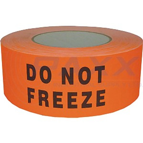 DO NOT FREEZE 2" x 5" Label