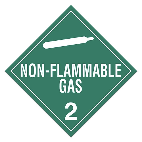 2.2 Non-Flam & Non-toxic Placard 10.5"x10.5" 50/Pkg