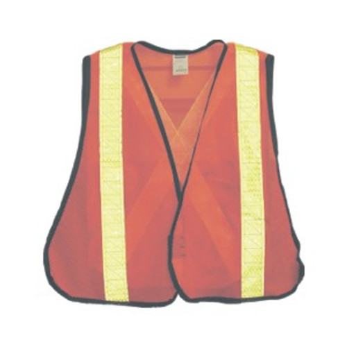 Universal Safety Vest Fluorescent Orange