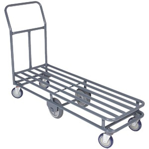 SM18-53 Stock Cart 18"x53" 1000lb cap 5" & 8" Casters