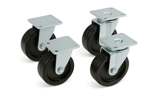 3" Casters for Self Dumping Hoppers