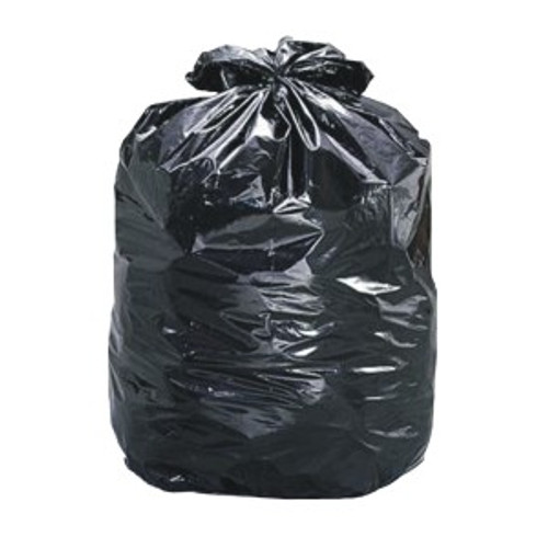 26" x 36" Black Garbage Bags Extra-Strong