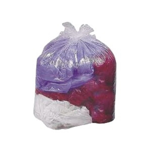 26" x 36" Clear Extra Strong Garbage Bags 150 per Case