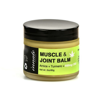 Arnica + Turmeric + 600mg CBD Muscle and Joint Balm