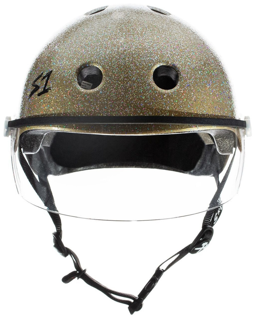 The Lifer w/ Visor Gen 2's new In Mold Mounting System will allow you to take the Visor on and off and replace if needed featuring a Strap Rivet hole for a flush and secure  mount.  Our patented "Cover Catcher" that will allow for multiple helmet covers to be easily put on and off without slipping up or flying off.