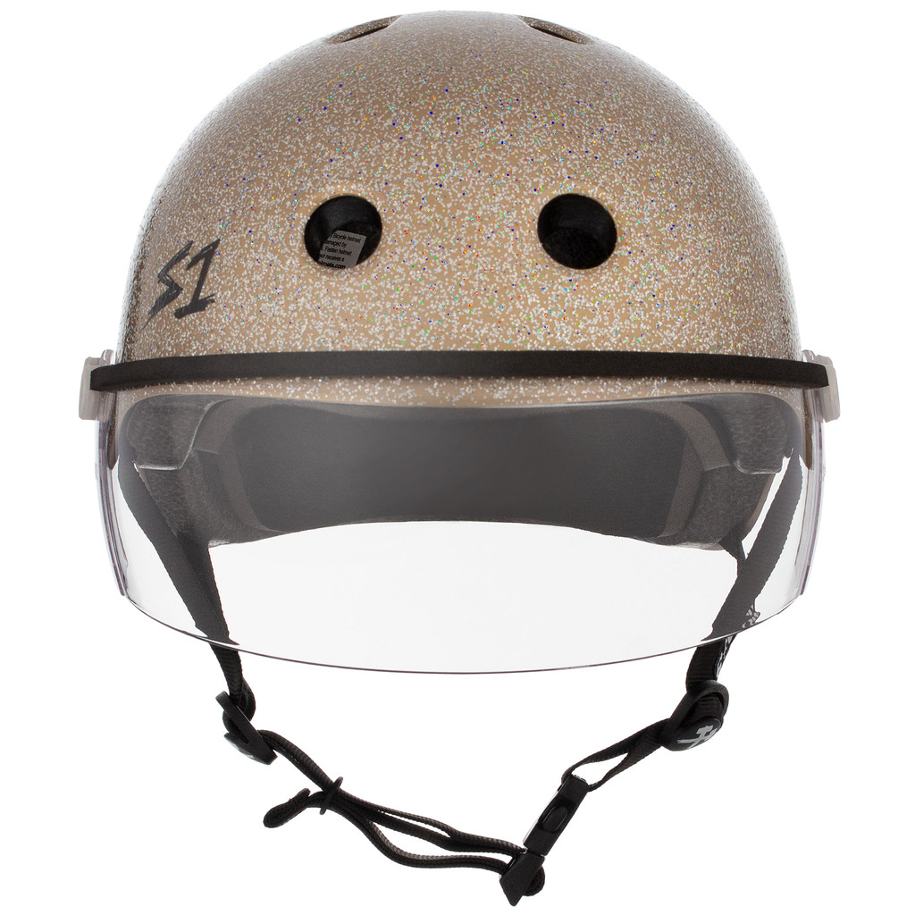 The Lifer w/ Visor Gen 2's new In Mold Mounting System will allow you to take the Visor on and off and replace if needed featuring a Strap Rivet hole for a flush and secure  mount.  Our patented "Cover Catcher" that will allow for multiple helmet covers to be easily put on and off without slipping up or flying off.