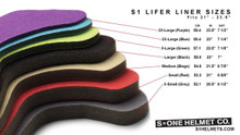 How liners will size in the Lifer