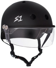 The Lifer w/ Visor Gen 2's new In Mold Mounting System will allow you to take the Visor on and off and replace if needed featuring a Strap Rivet hole for a flush and secure  mount.  Our patented "Cover Catcher" that will allow for multiple helmet covers to be easily put on and off without slipping up or flying off.