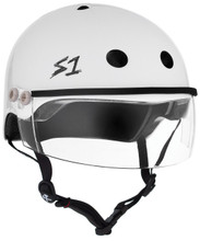 The Lifer w/ Visor Gen 2's new In Mold Mounting System will allow you to take the Visor on and off and replace if needed featuring a Strap Rivet hole for a flush and secure  mount.  Our patented "Cover Catcher" that will allow for multiple helmet covers to be easily put on and off without slipping up or flying off.