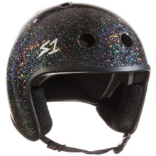 This is a S1 Lifer Helmet with a retro moto helmet look. 
Lightweight, Great fit and fully certified for skate and bike
ASTM Multiple Impact certified
CPSC High Impact certified