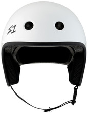 S1 Retro Lifer E-Helmet White Front