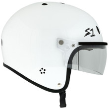 S1 Retro Lifer EHelmet Side View clear visor