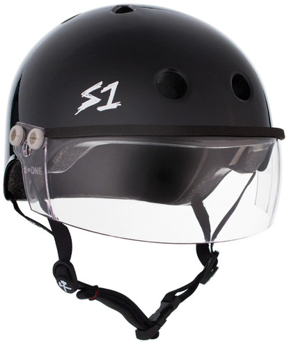 The Lifer w/ Visor Gen 2's new In Mold Mounting System will allow you to take the Visor on and off and replace if needed featuring a Strap Rivet hole for a flush and secure  mount.  Our patented "Cover Catcher" that will allow for multiple helmet covers to be easily put on and off without slipping up or flying off.