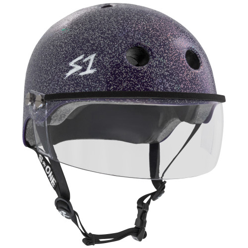 The Lifer w/ Visor Gen 2's new In Mold Mounting System will allow you to take the Visor on and off and replace if needed featuring a Strap Rivet hole for a flush and secure  mount.  Our patented "Cover Catcher" that will allow for multiple helmet covers to be easily put on and off without slipping up or flying off.